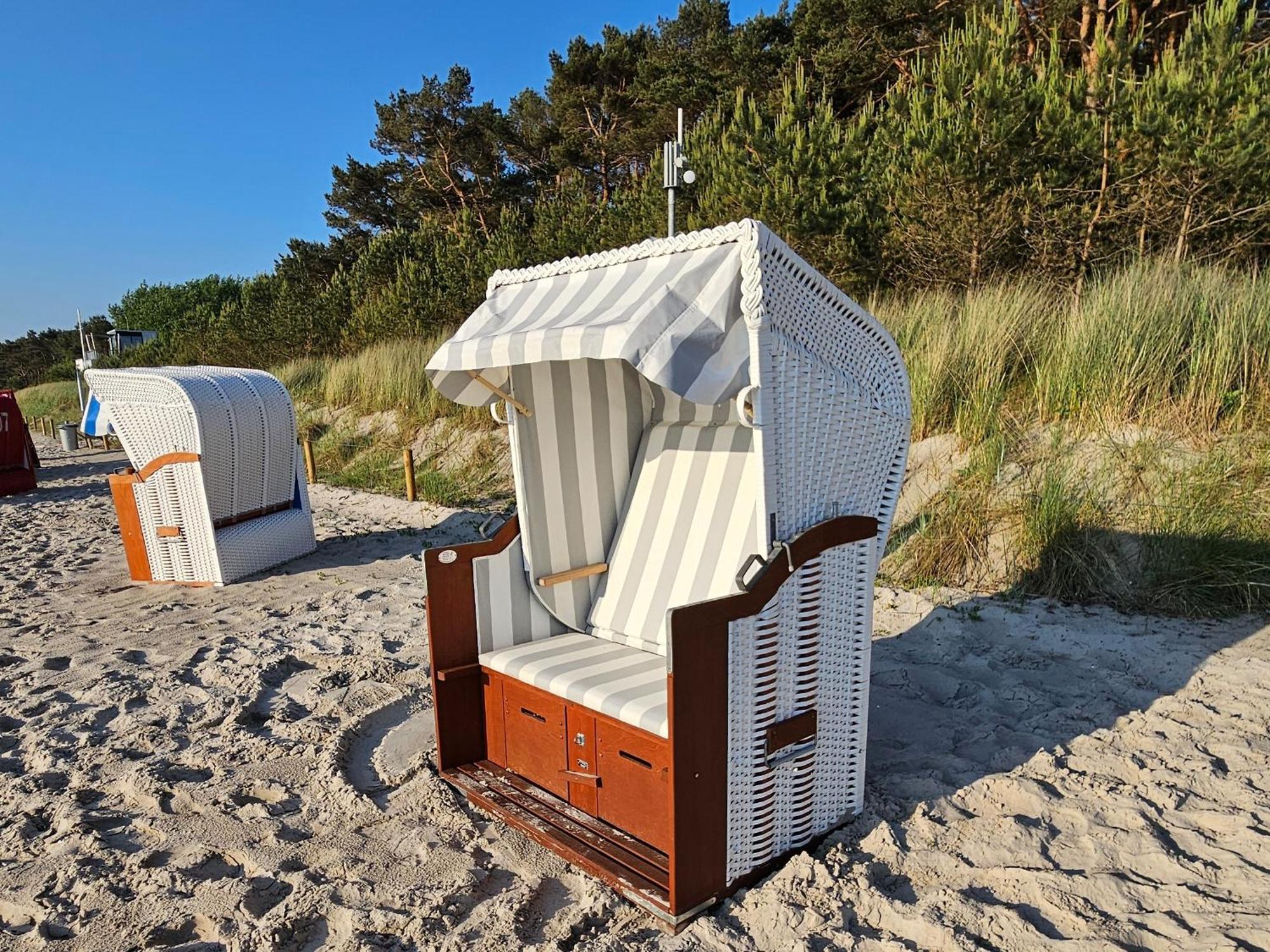 Ankerplatz Am Suedstrand, Fewo Mit 2 Schlafzimmer Und Eigenen Strandkorb Binz Ngoại thất bức ảnh